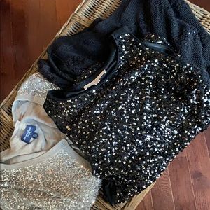 Sequins & Sparkles Bundle of 3 Items (Size L/XL)
